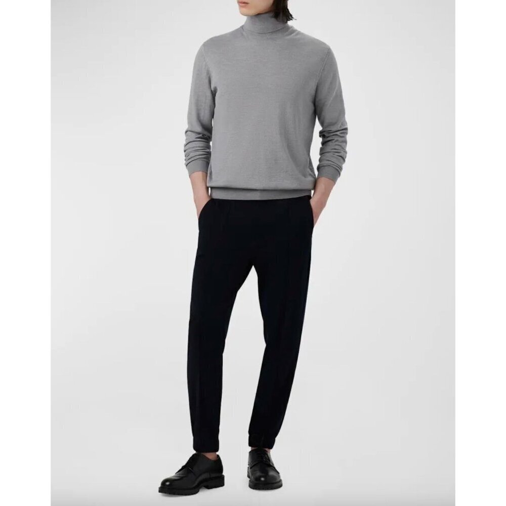 Bugatchi Super Merino Solid Turtleneck Sweater Ce… - image 2